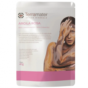 ARGILA ROSA ORGÂNICA 40G - TERRAMATER