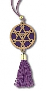 MERKABA MEDITAÇÃO COLAR AROMÁTICO COM TASSEL - VORTUNA