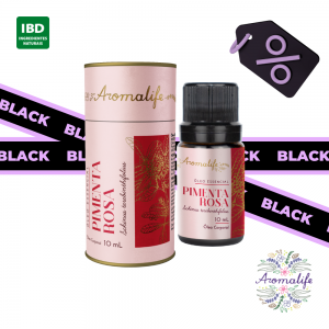 ÓLEO ESSENCIAL PIMENTA ROSA 10ML - AROMALIFE - BF