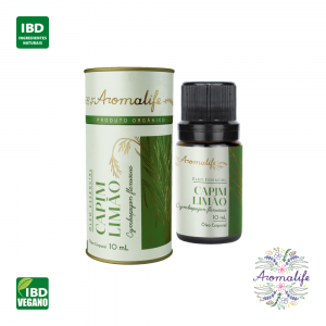 Óleo Essencial de Capim Limão Orgânico 10 mL - Aromalife