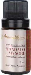 ÓLEO ESSENCIAL SÂNDALO MYSORE 10% 5 ML AROMALIFE